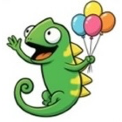 Léon le caméléon, mascotte de l'APE